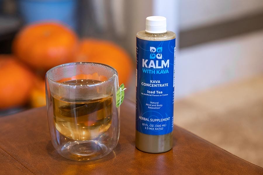Preparing Kalm with Kava Kava Concentrate