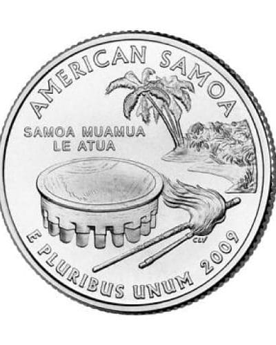 photo of an American Samoa quarter